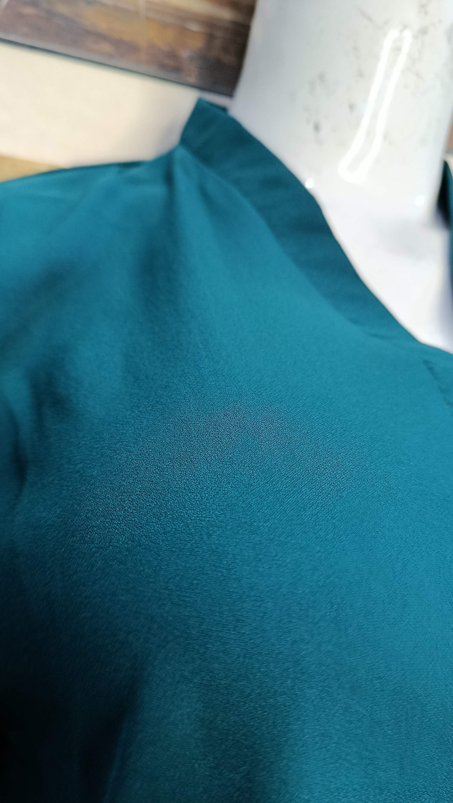 Elegant Deep sea Green textured Twill Co-ordSet for Women – Premium Cordset | Ameeri Fabric .