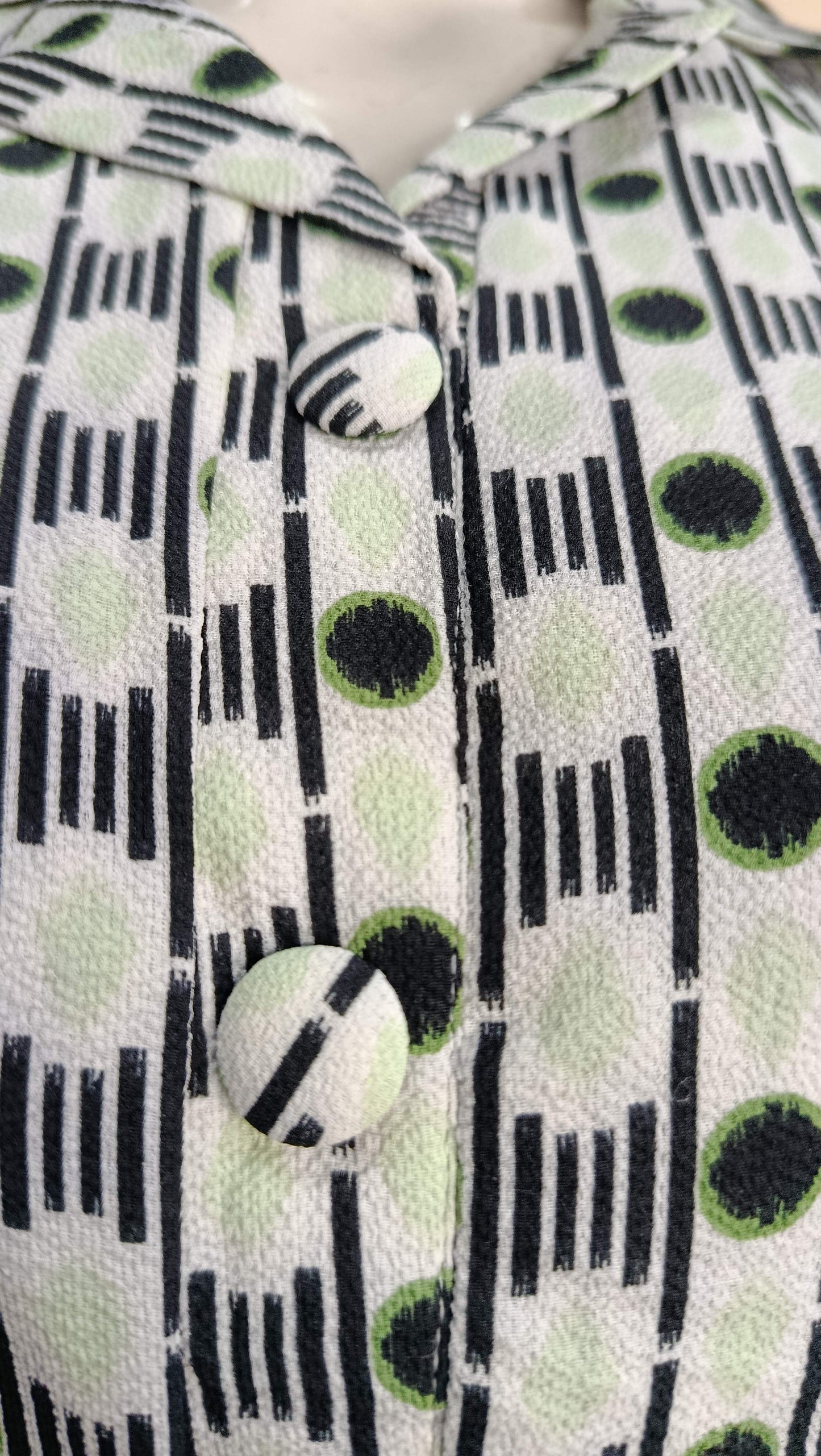 White black Dots Maxi Dress Pakistan – Soft Georgette Fabric | Ameeri Fabric