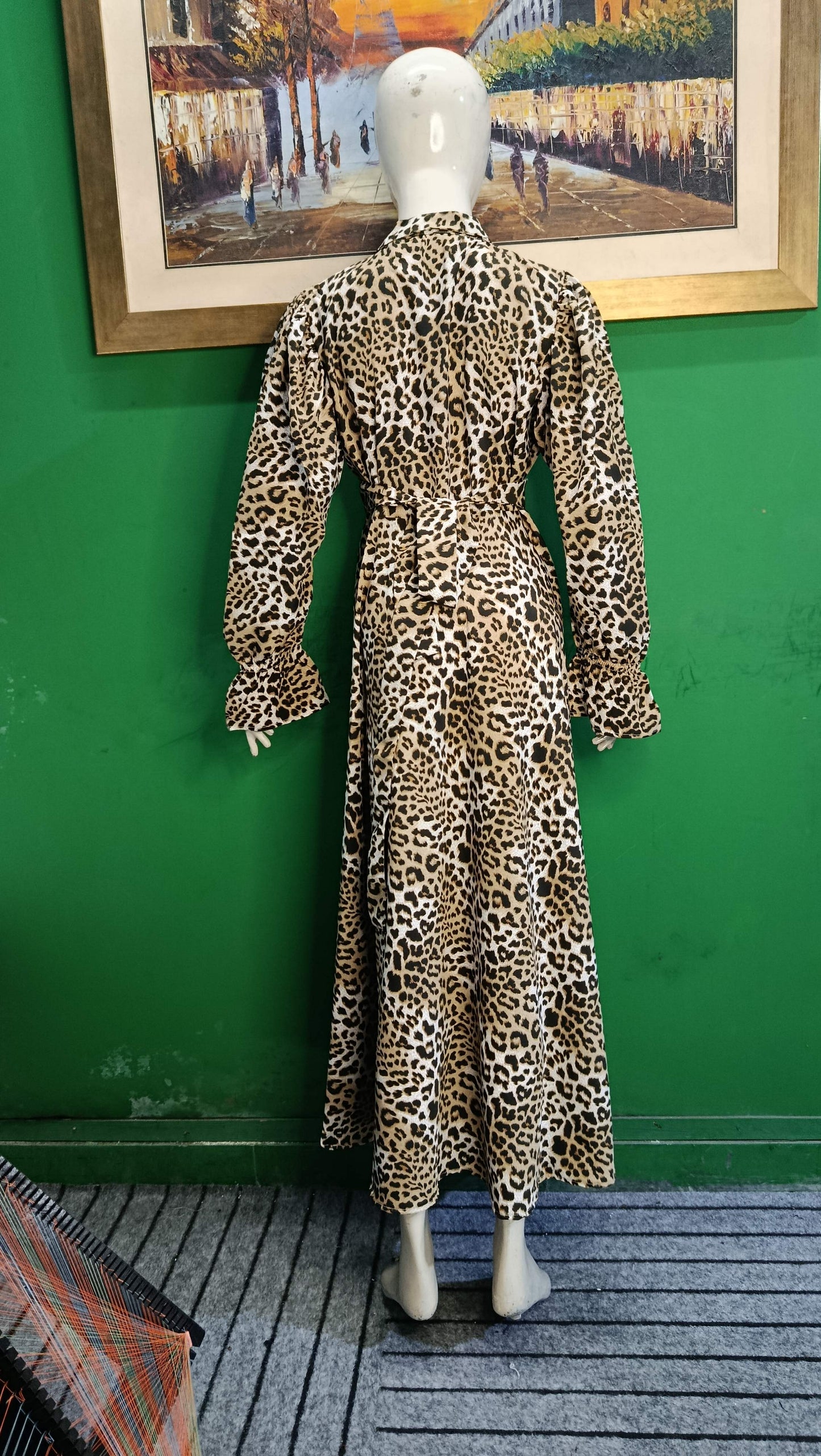 Chetha black Brown  Maxi Dress Pakistan – Soft Georgette Fabric | Ameeri Fabric