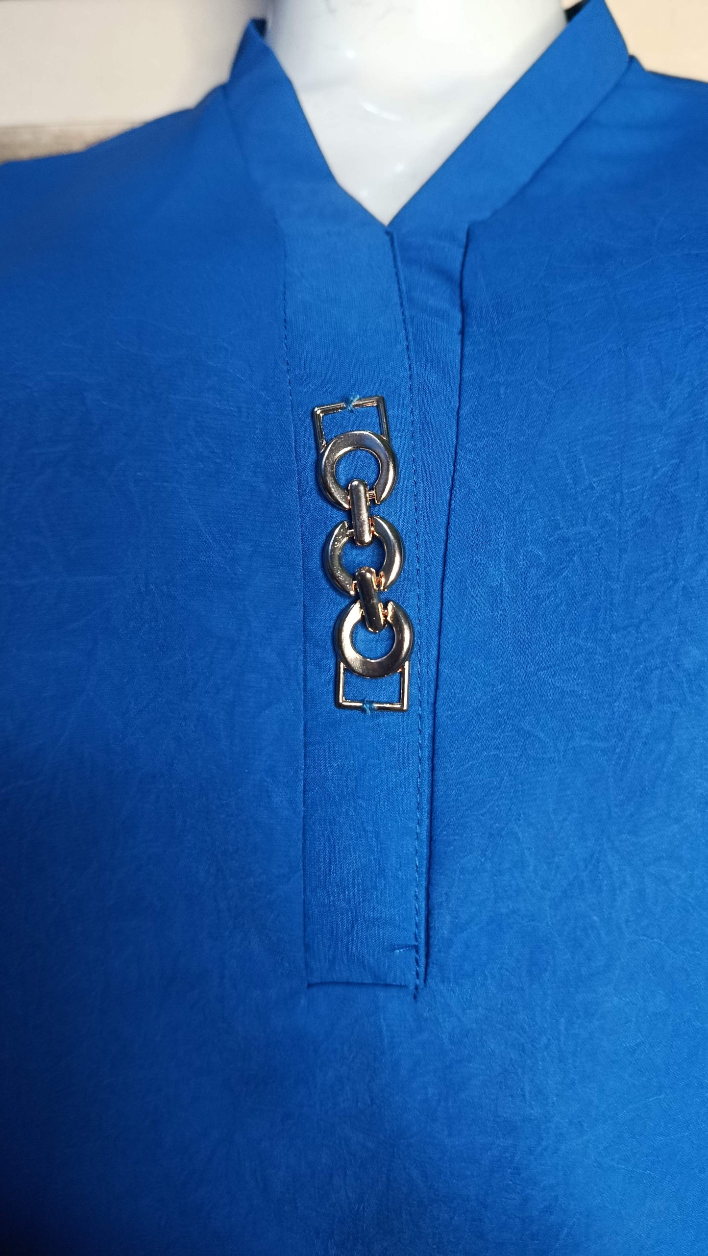 Elegant Mid Blue Twill Co-ordSet for Women – Premium Cordset | Ameeri Fabric .