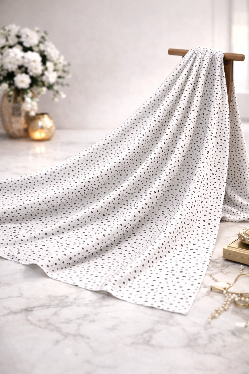 Rayon Pour Silk Fabric